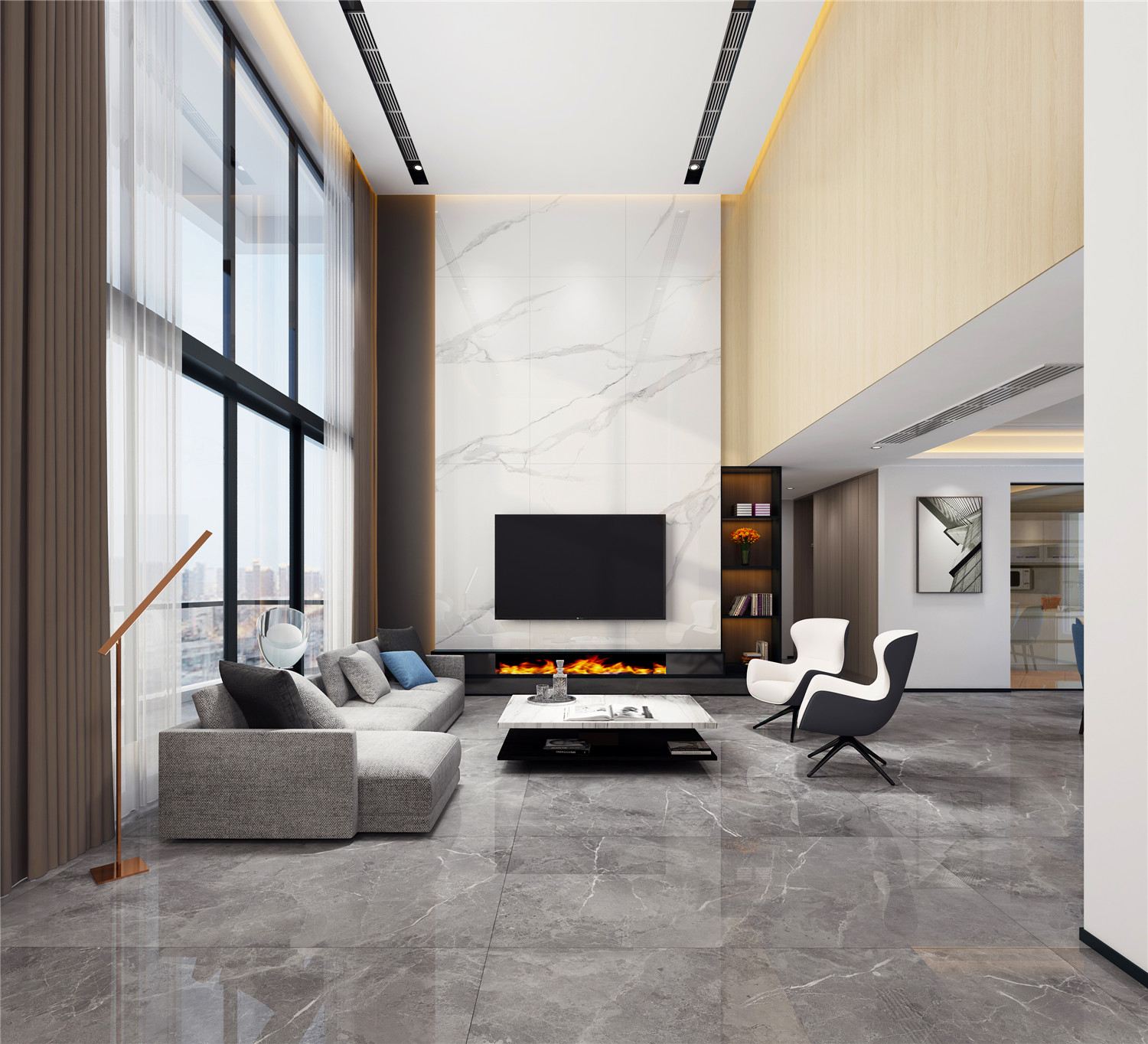 YTB18019阿瑪尼灰